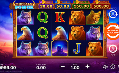 Buffalo Power Hold and Win slot igra u 20Bet srpskom sajt