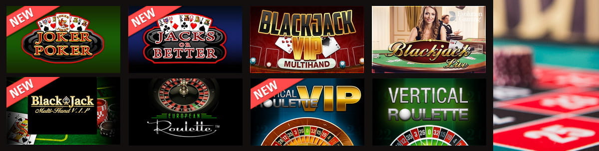 Katalog Igara za Stolom u Circus Casino-u