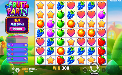 Fruit Party Slot Bonus Runde