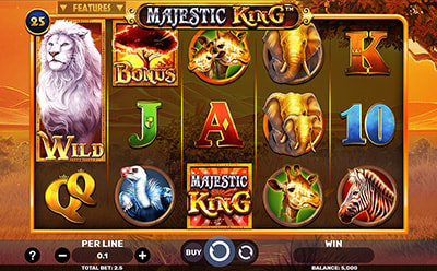 Majesting King slot igra u 20Bet srpskom sajt