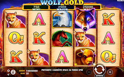Wolf Gold Slot Igra u Efbet Srpskom Sajtu za Kockanje